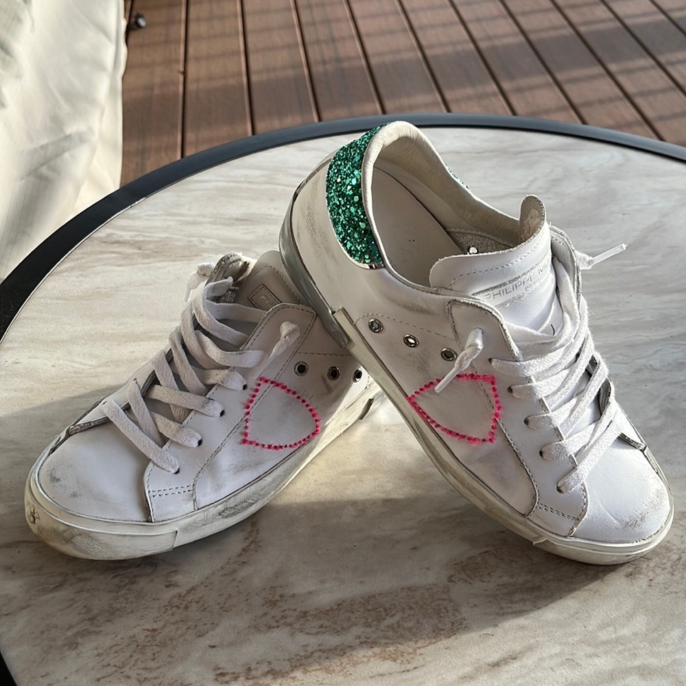 EUC Philippe Model Paris X sneaker 37